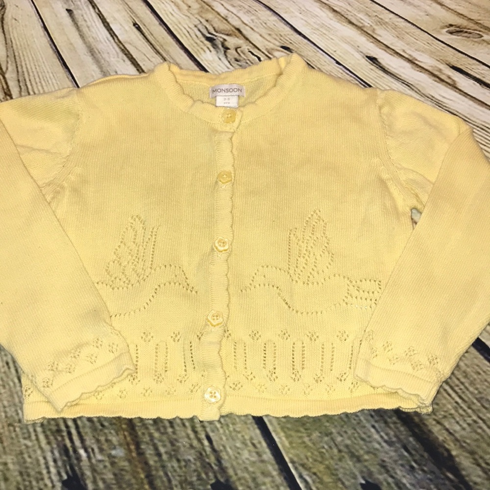 Baby Monsoon cardigan